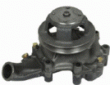 Water Pump (Single pulley w/back plate) for Ford 2000, 3000, 4000, 5000, 7000 (1965-1975), 2600, 3600, 4100, 4600, 5600, 5700, 6600, 6700, 7600, 7700 (1975-1981), 2310, 2610, 2810, 2910, 3610, 3910, 4110, 4610 (1981-11/1986), 5110, 5610, 6610, 6710, 7610, 77