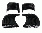 Tiller Tine Set 10mm, 16 RH & 16 LH for Yanmar Tillers