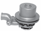 Water Pump, Massey Ferguson, 270, 282, 283, 290, 670, 690 6" pulley - Click Image to Close