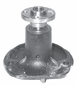 Water Pump, Massey Ferguson, Z134 and Z145 Gas Engines, Fits 35, 135, 230, 245, 202, 203, 204, 205, 20, 2135, 20C, No Pulley - Click Image to Close