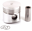Piston w/ pin & clips for John Deere 850 Replaces CH10355 (80mm) - Click Image to Close