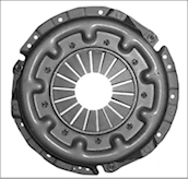 Pressure Plate for Case/IH D35, D40, Farmall 40 Replaces SBA320450280 - Click Image to Close