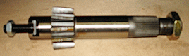 Steering sector shaft for Kubota L185, L235, L245, L1500, L2000, L2500, L2600 B8200 - Click Image to Close