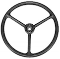 Steering Wheel, John Deere, 820, 830, 1020, 1520, 1530, 2020, 2030, 2040, 2240, 2440, 2520, 2630, 2640, 3020, 4000, 4020, 4030, 4040, 4050, 4230, 4430, 4630, 4640, 4650, 4840, 4850, 8430, 8440, 8640, 8650, 8850, 300B, 9500 - Click Image to Close