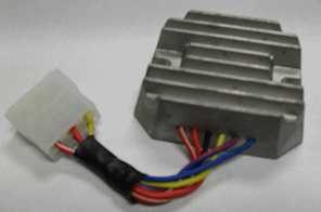 Voltage Regulator for Hinomoto E21, E23, E25, E230, E232, E234, E280 Replaces 1601-8601-00 - Click Image to Close